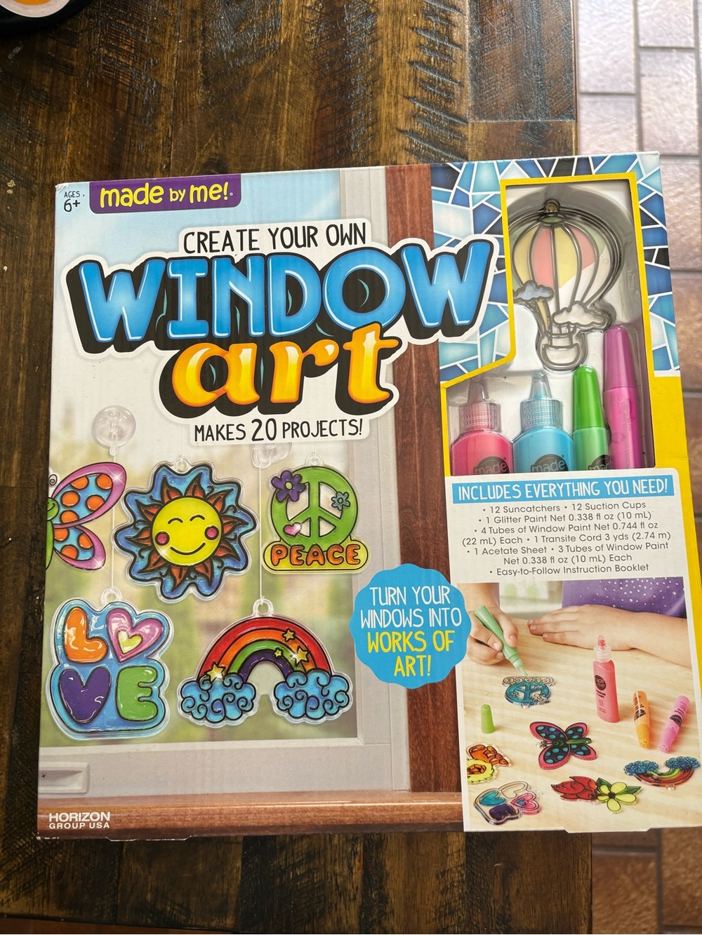 Made by Me! Create Your Own Window Art Kit - Multicolor